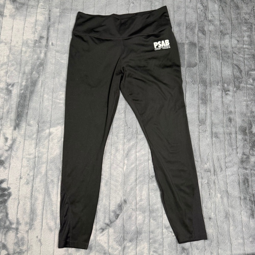 Nike One 7/8 Tight 2.0 PSAB Saudi Arabia Black Dri-FIT Leggings Womens Large